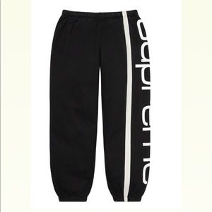 Supreme big logo sweat pants